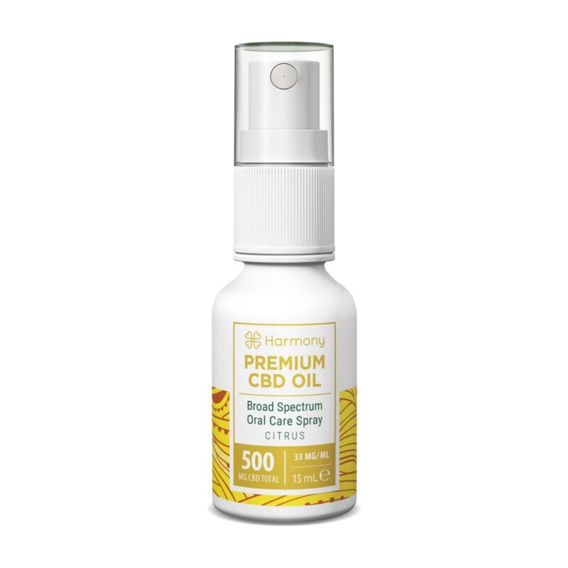 CBD Spray Cuidado Oral 500mg 15ml Citrus  Harmony