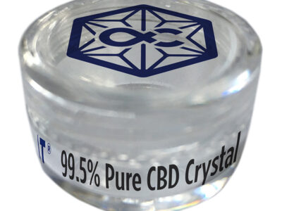 Cristais de CBD Puros (995%) 500mg  Alpha Cat