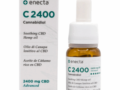 C2400 CBDÓleo de Cânhamo 24% 10ml 2400mg  Enecta