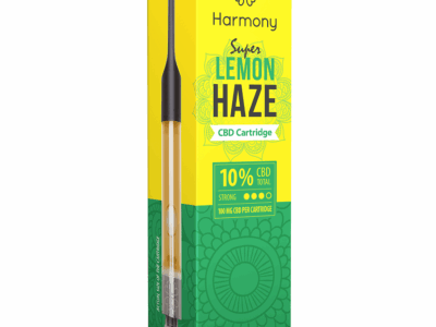 Caneta CBD  Super Lemon Haze Cartridge  100mg CBD 1ml  Harmony