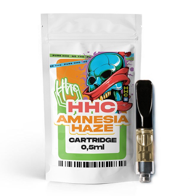 HHC Cartucho Amnesia Haze 94% 05ml Tcheco CBD