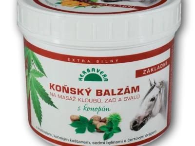 Bálsamo Erva do Cavalo com Cânhamo 500ml  Herbavera