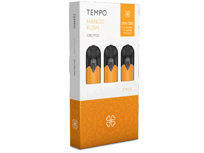 Pacote de 3 Cápsulas Tempo  Mango Kush 318mg CBD  Harmony