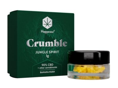 Extract Jungle Spirit Crumble 90% CBD 1g  Happease