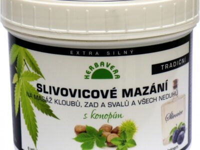 Lubrificante Ameixa com Cânhamo 500ml  Herbavera