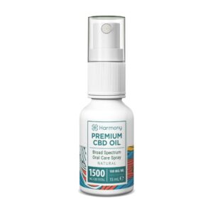 CBD Spray Cuidado Oral 1500mg 15ml Natural  Harmony
