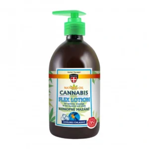 Gel de Massagem Flex Refrescante com Doseador CANNABIS 500ml  Palácio
