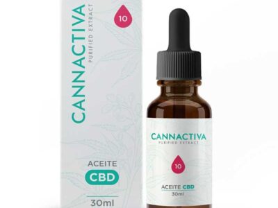Cannabidol de óleo purificado CBD 10% 30ml Cannactiva