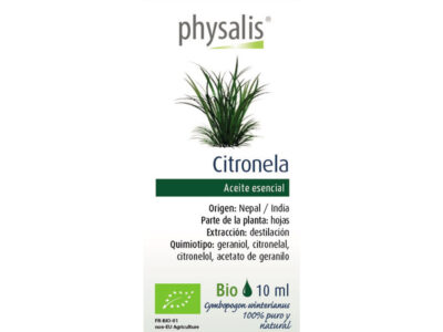 Óleo de Citronela Bio 10ml Physalis
