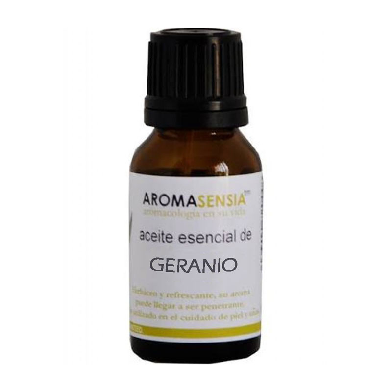 Óleo essencial de gerânio 15 ml aromasensia