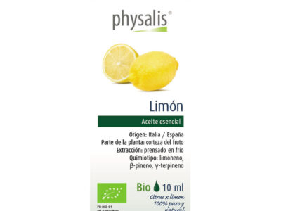 Óleo de Limon Bio 10ml Physalis