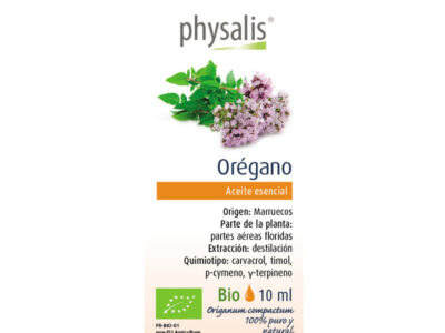 Oégano Bio 10ml Physalis Óleo Essential