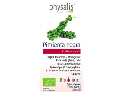 Biografia essencial de pimenta preta Bio 10 ml Physalis