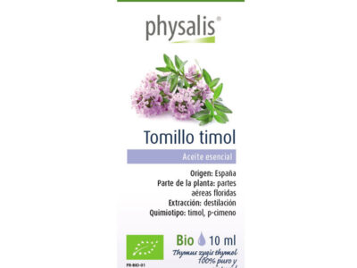 Tomillo Bio 10 ml Physalis Tomilho Óleo