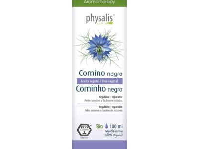 Óleo vegetal de cominho preto Bio 100ml Physalis