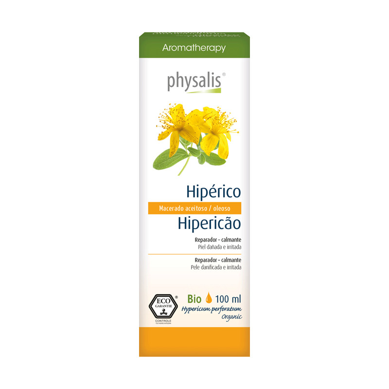 Óleo vegetal hiperico Bio 100ml Physalis