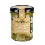 Quartos temperados de alcachofra com azeite extra -virgem 180g Imperatriz