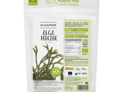 Perbe alga (codium) algamar bio 50g desidratado