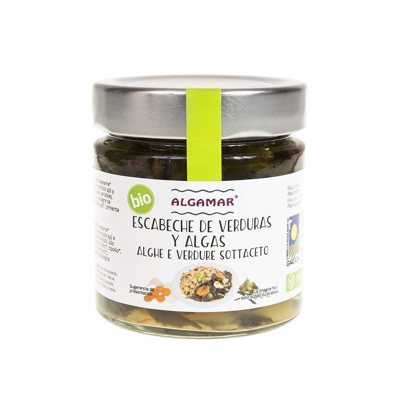 Algas e vegetais em algamar BIO 190G