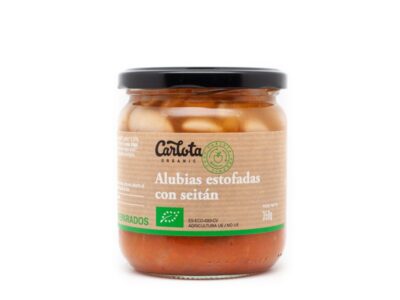 Ensopados com seitan bio 350g carlota orgânica