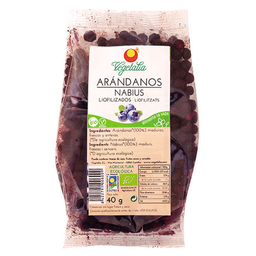 Arandanos desidratados BIO 40G VEGEL