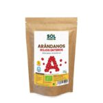 Arandanos vermelho sem açúcar bio 125g Sun Natural
