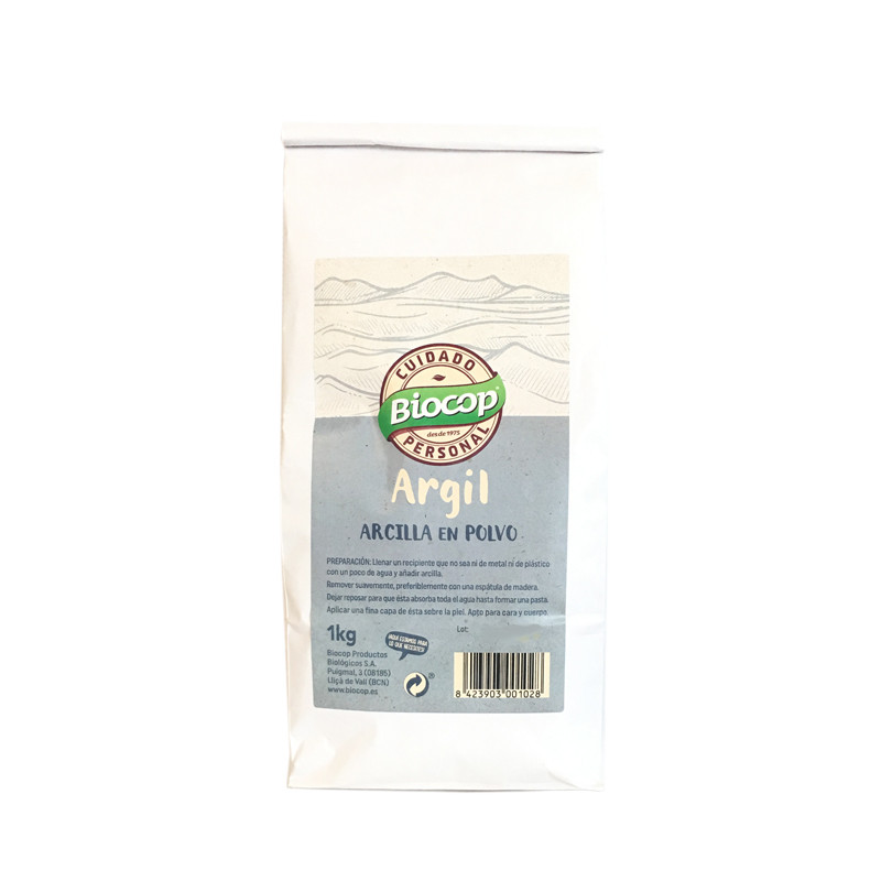 Argila branca biocop argil 1 kg