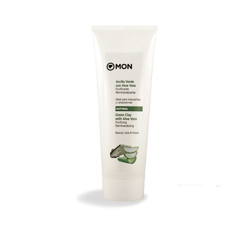 Argila verde com tubo de 300g de deconatur