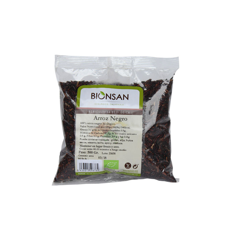 BIO 500G RICE BLACK BIONSAN
