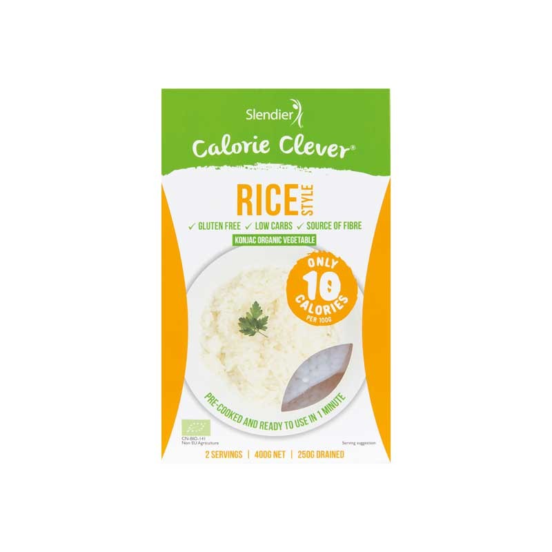 Konjac sin glúten arroz bio 400g slendier
