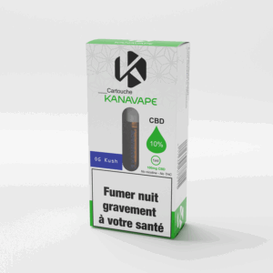 OG Kush Cartucho 10% CBD 1ml 100mg  Kanavape