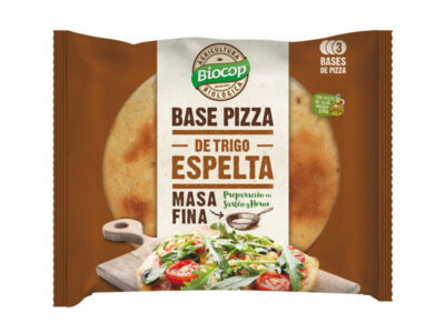 3x130g Base de pizza em massa biocop