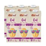 Bebida de aveia s/glúten aveia natureza bio 6x1l ecomil