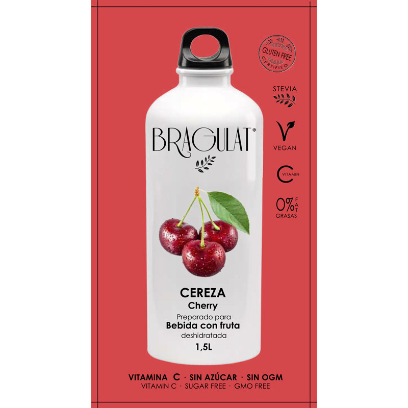 Bebida solúvel em cereja 15x9g Bragulat