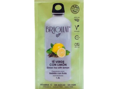 Bebida solúvel Verde & Limon 15x9g Bragulat
