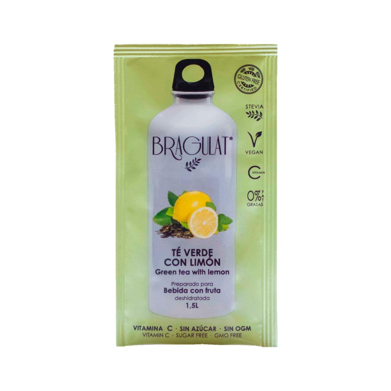 Bebida solúvel Verde & Limon 15x9g Bragulat