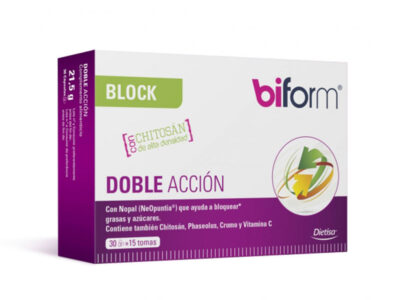Ação dupla de bloco biforme 30 Capsulas dietisa