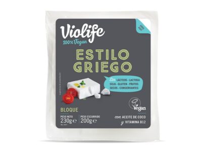 Queijo vegano em estilo grego 200gr viole