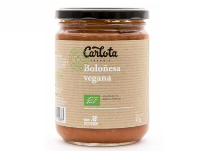 Boloñesa vegana bio 425g Carlota Organic