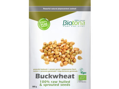 Trigo sarraceno/sementes germinadas trigo sarraceno superfood bio 300g biotone