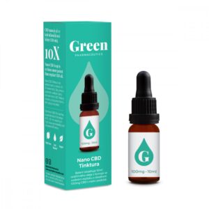 Tintura de Nano CBD 100mg 10ml green Pharmaceutics