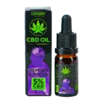 CBD Oil 5% com Terpenos 10ml 500mg  Memory & Focus  Euphoria