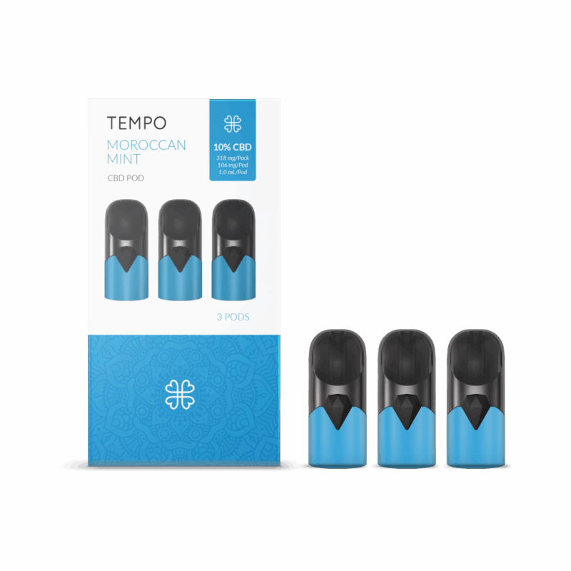 Pacote de 3 Cápsulas Tempo  Menta 318mg CBD  Harmony