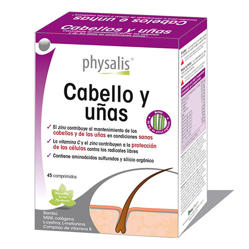 Cabelos e unhas 45 tabelas Physalis