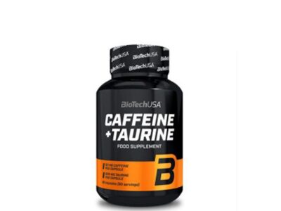 Cafeina+Taurina 60 Capsulas de Biotechusa