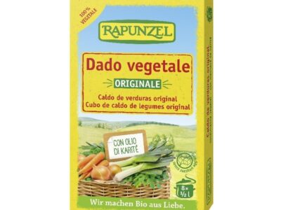 Caldo de vegetais biológico 8 cubitos rapunzel