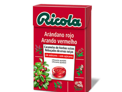Caramelos de Arandanos sem açúcar 50 g ricola