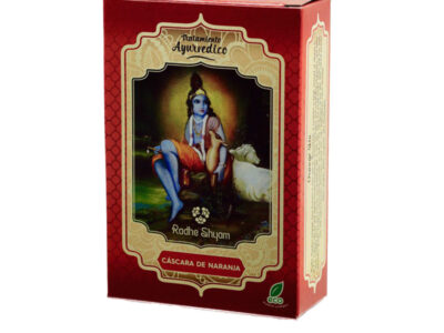 Tratamento de cabelo natural de cascara laranja 100g radhe shyam