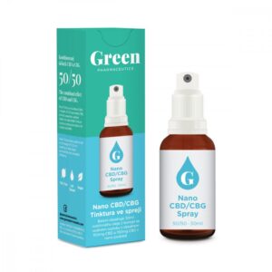 Nano CBG/CBD Spray 300mg 30ml green Pharmaceutics