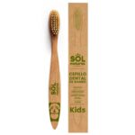 Pincel natural de sol bambu